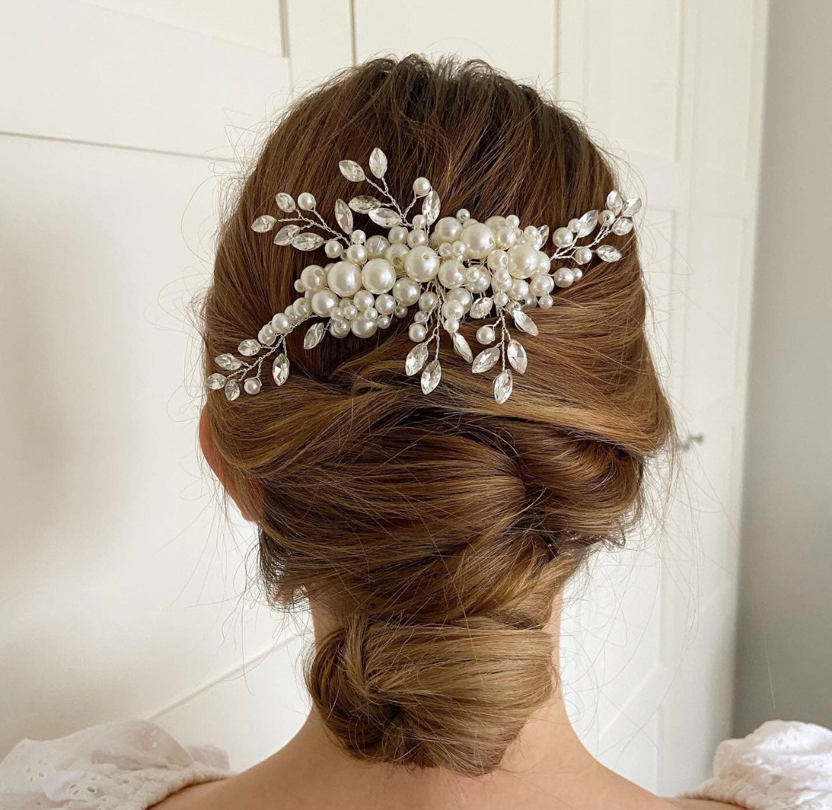 Pettine per capelli di perle