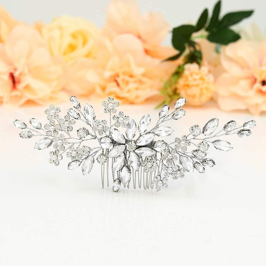 Pettine per capelli strass