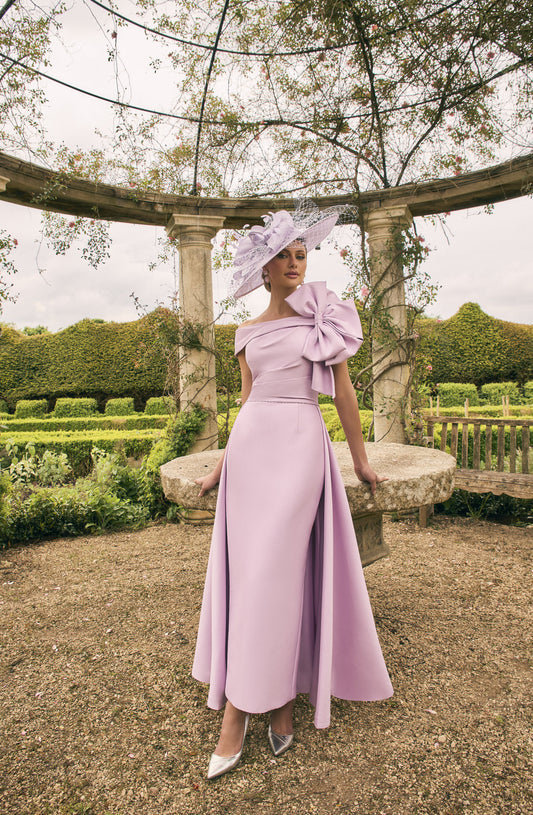 Abito cerimonia lilac